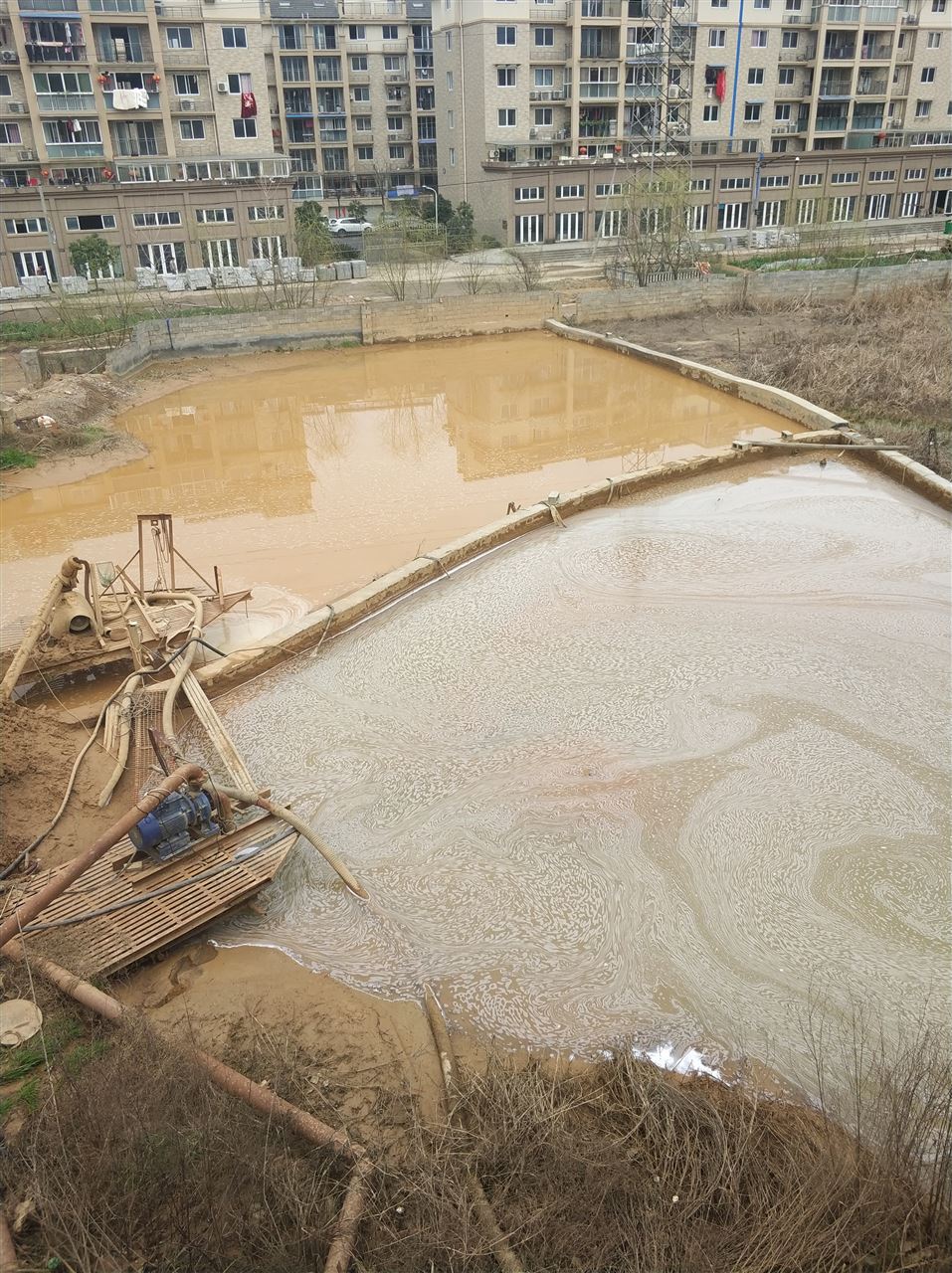 辉县沉淀池淤泥清理-厂区废水池淤泥清淤
