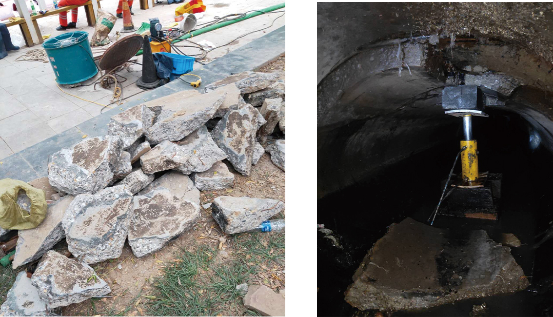 辉县管道预处理